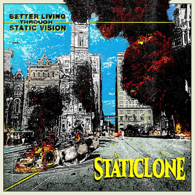 Better Living Through Static Vision cover